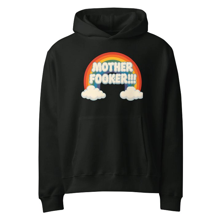 Mother Fooker!!! Oversize Hoodie product image (1)
