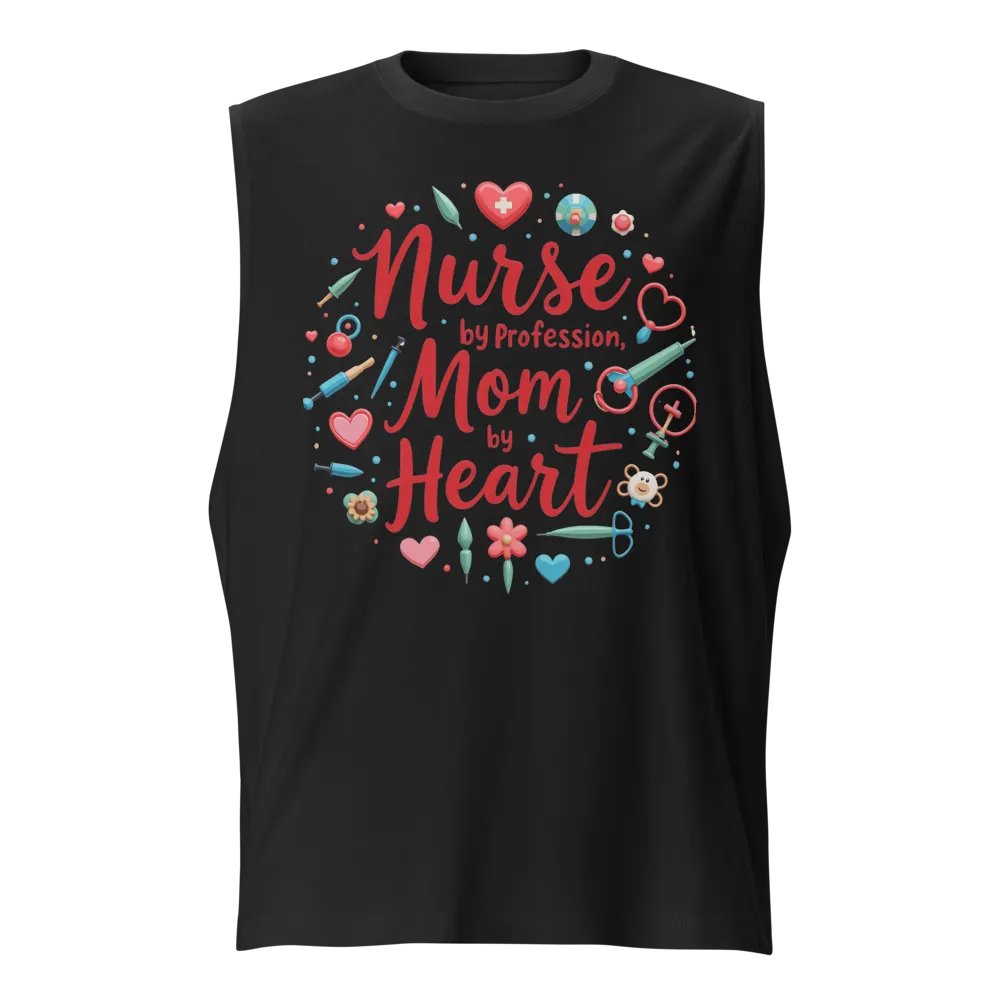 mom Nurse by Heart Muscle Tank product image (1)