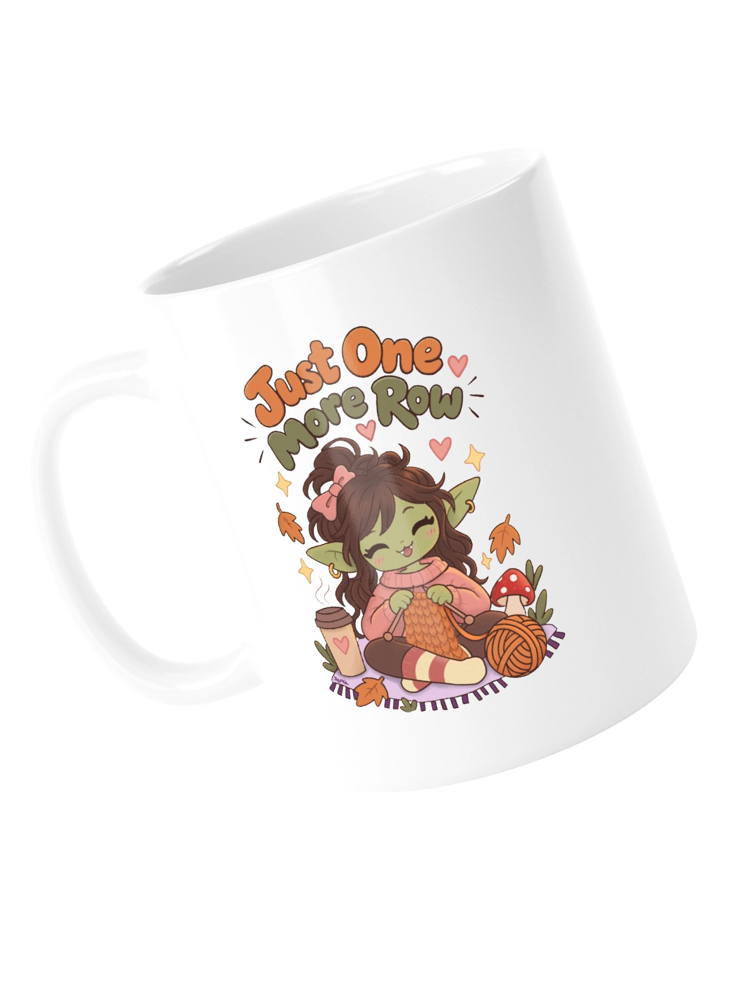 Just One More Row Mug product image (5)