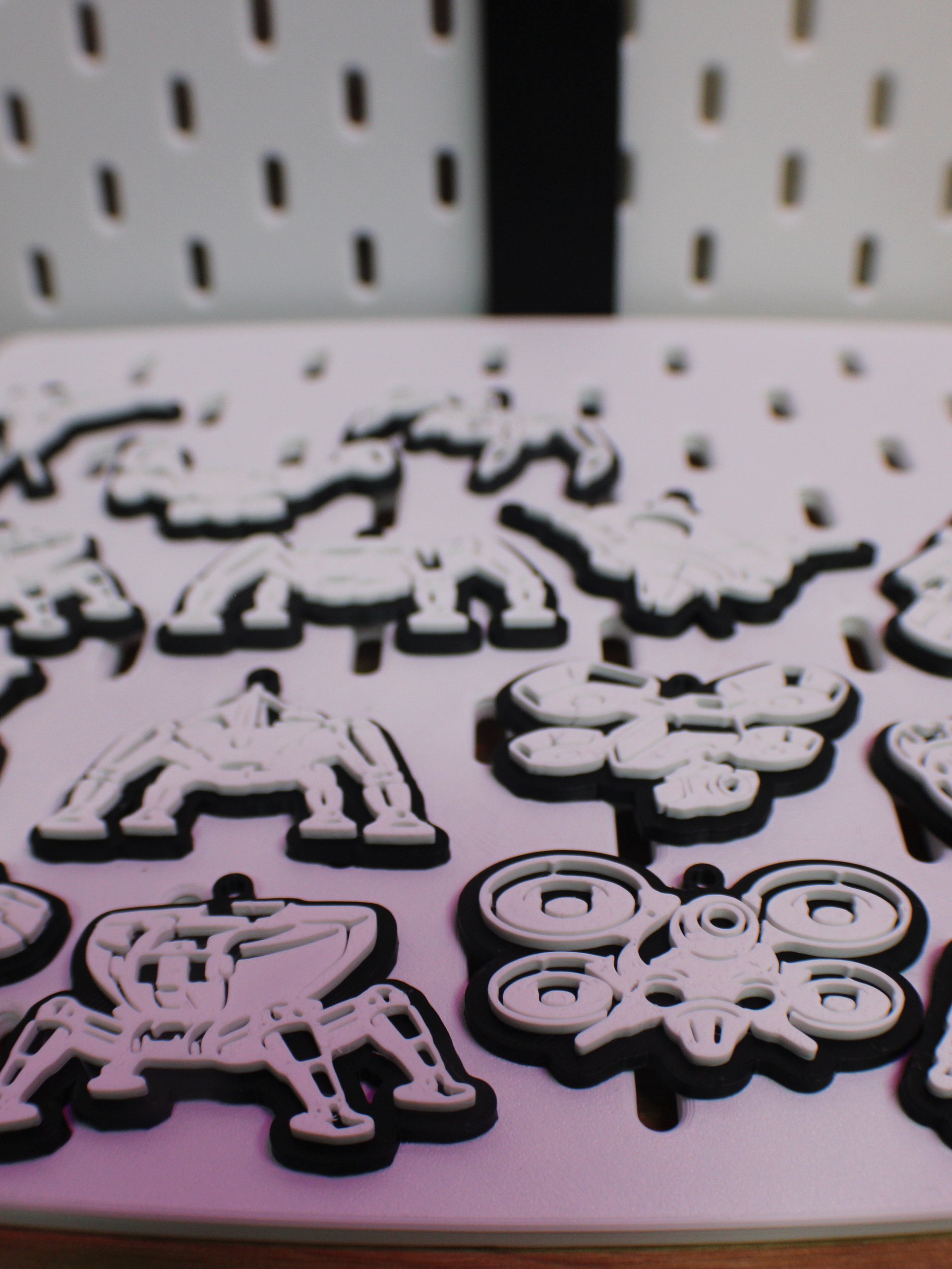 Keychains - 3d Printed - Single-Four Colors product image (3)