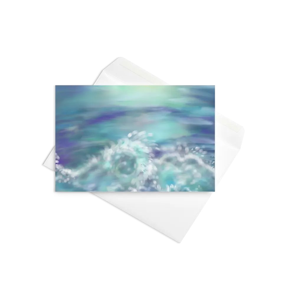 Ocean Wave Card product image (5)