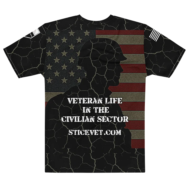 Cracking Under Patriotism Cotton Shirt product image (2)