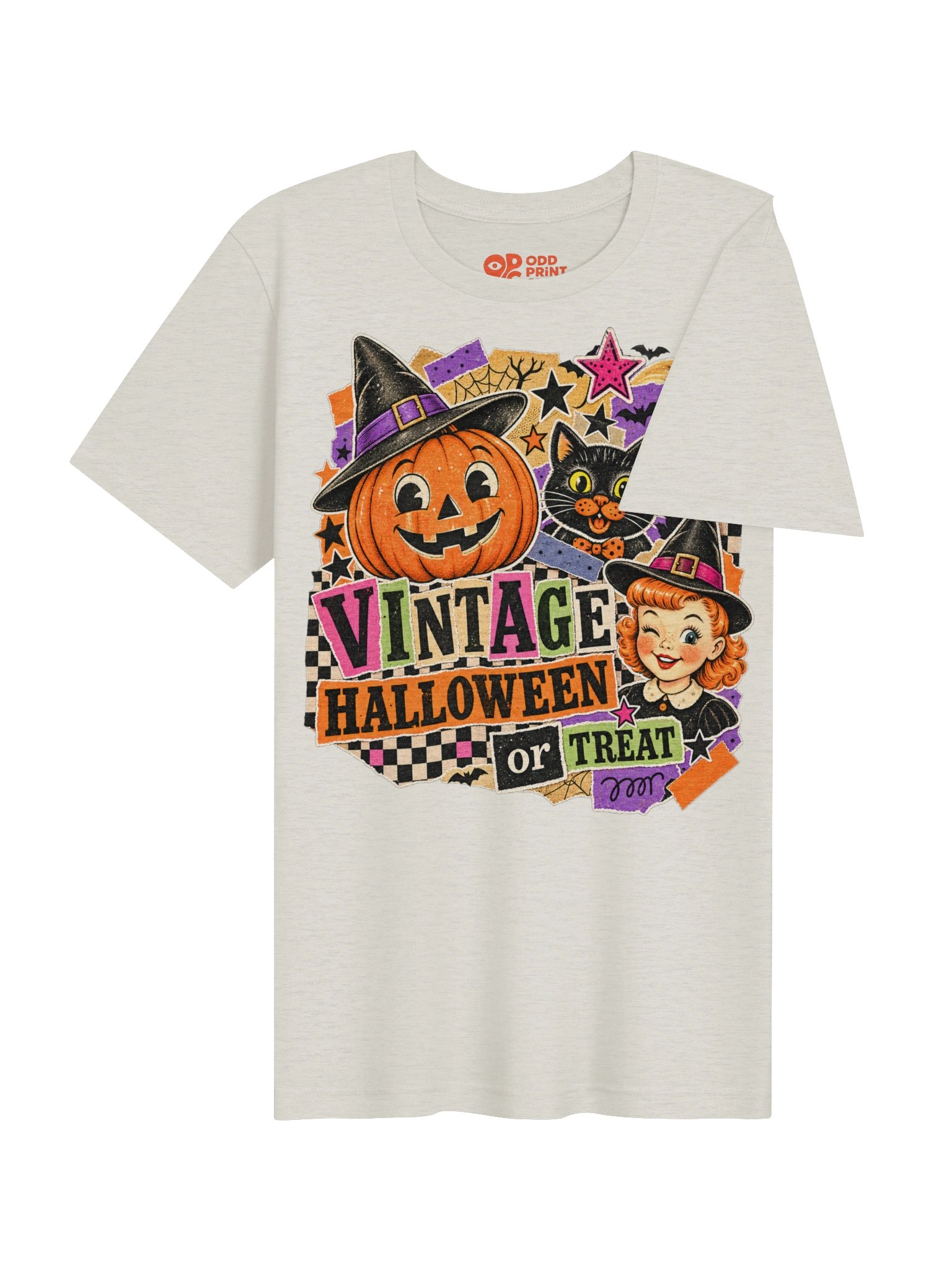 Vintage Halloween Retro Graphic T-Shirt product image (7)