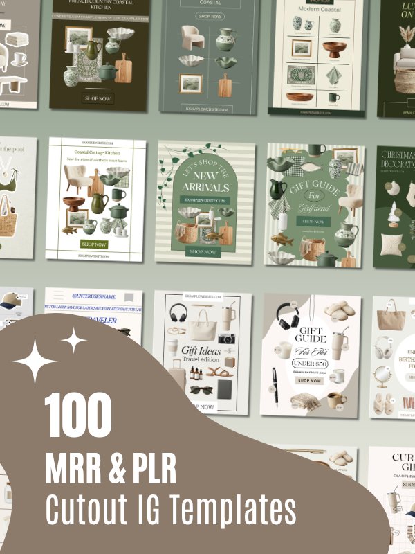 Interior Design Instagram Post Templates (Canva) product image (1)
