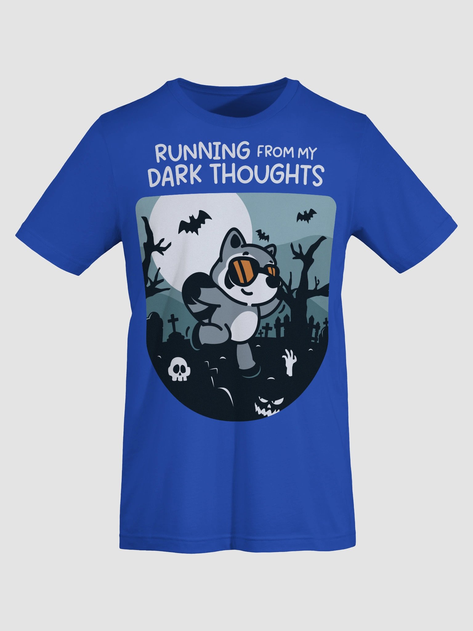 Running From My Dark Thoughts Men's Athletic Tee product image (7)
