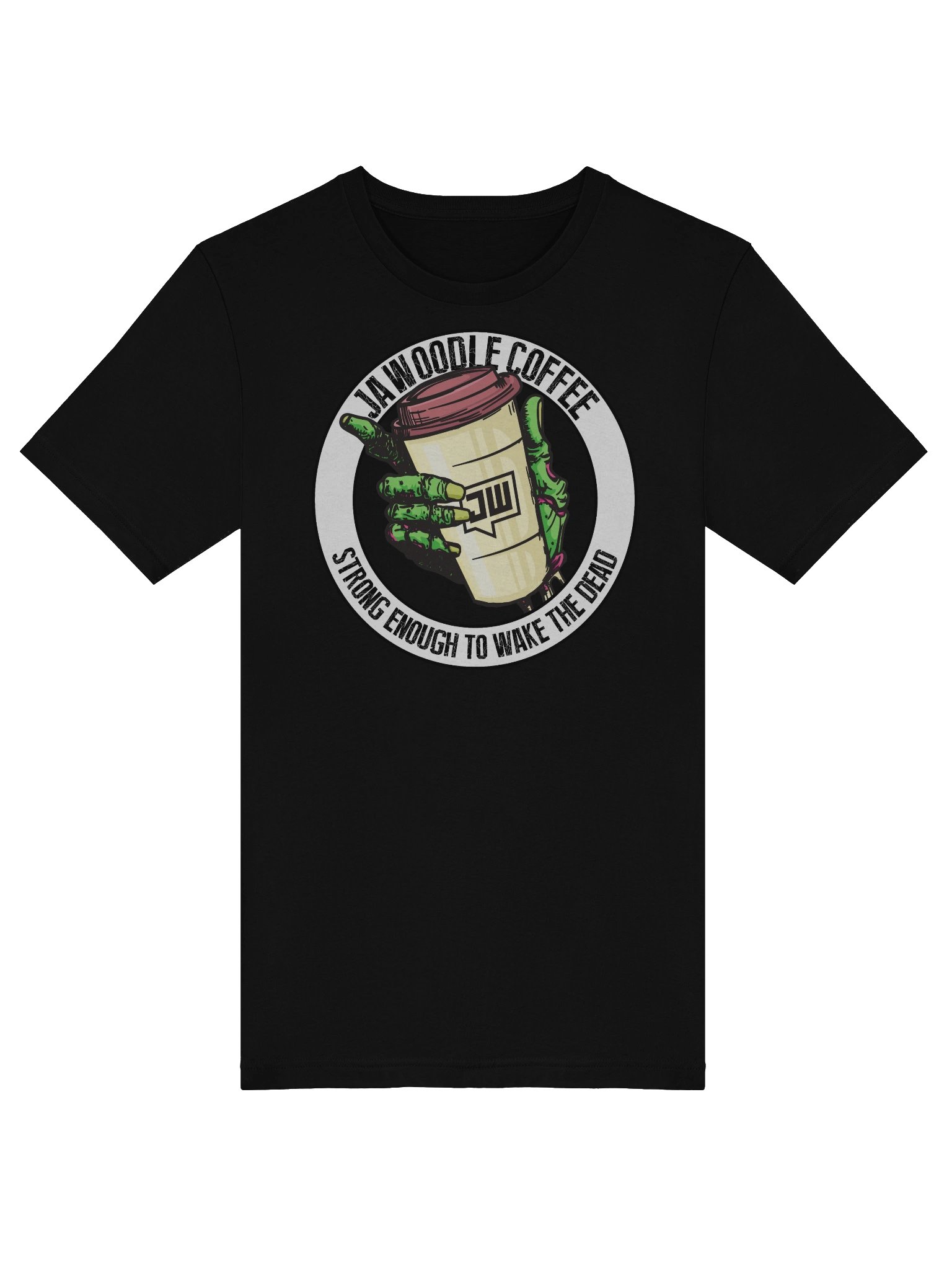 JaWoodle Coffee T-Shirt - Round product image (34)