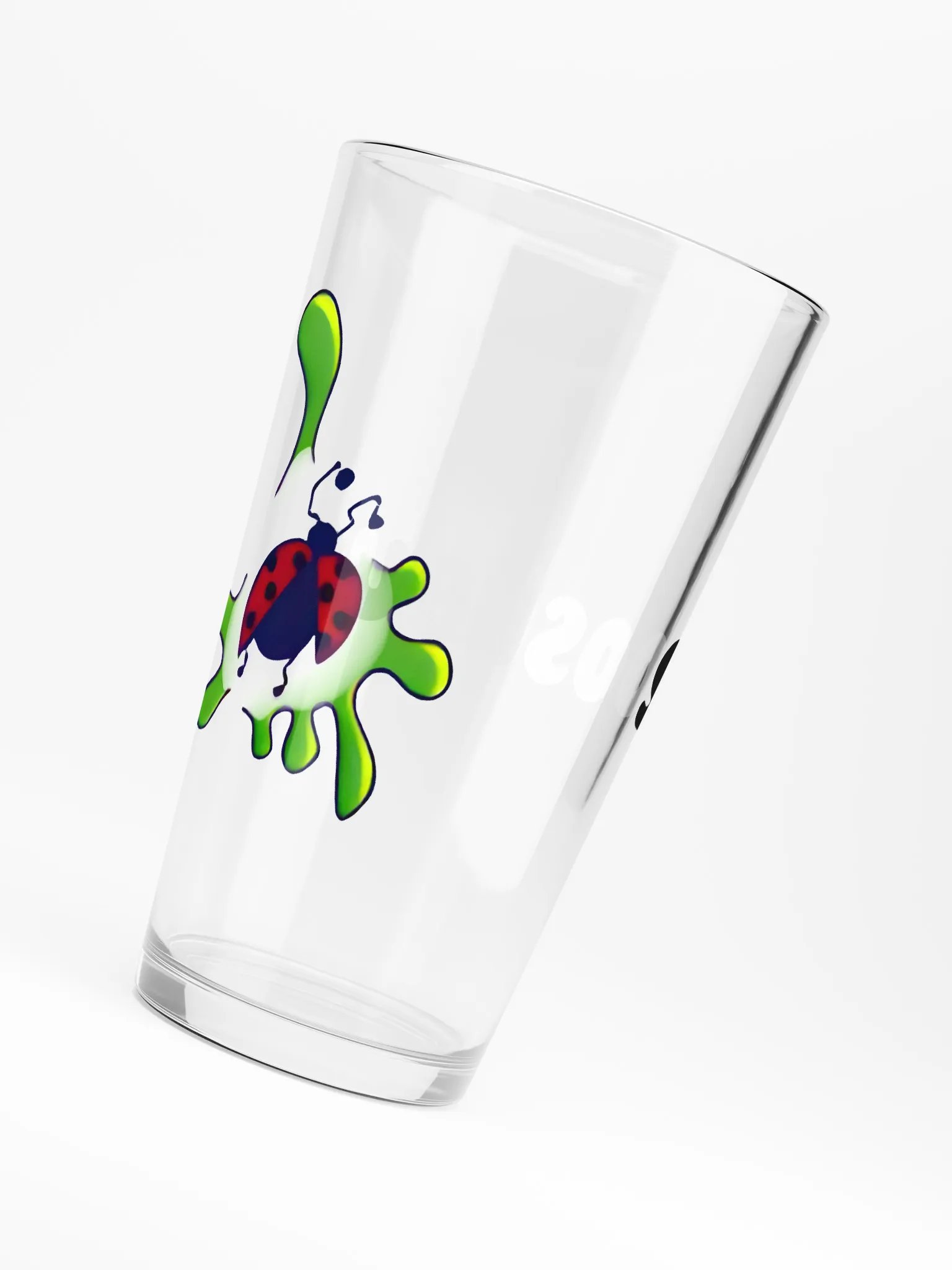 Bug splat pint glass product image (6)