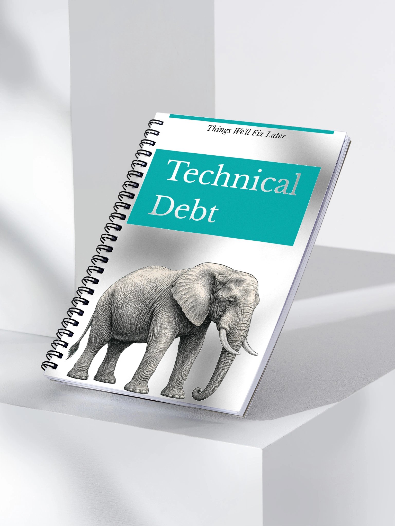 Technical Debt — Dotted Spiral Notebook product image (4)