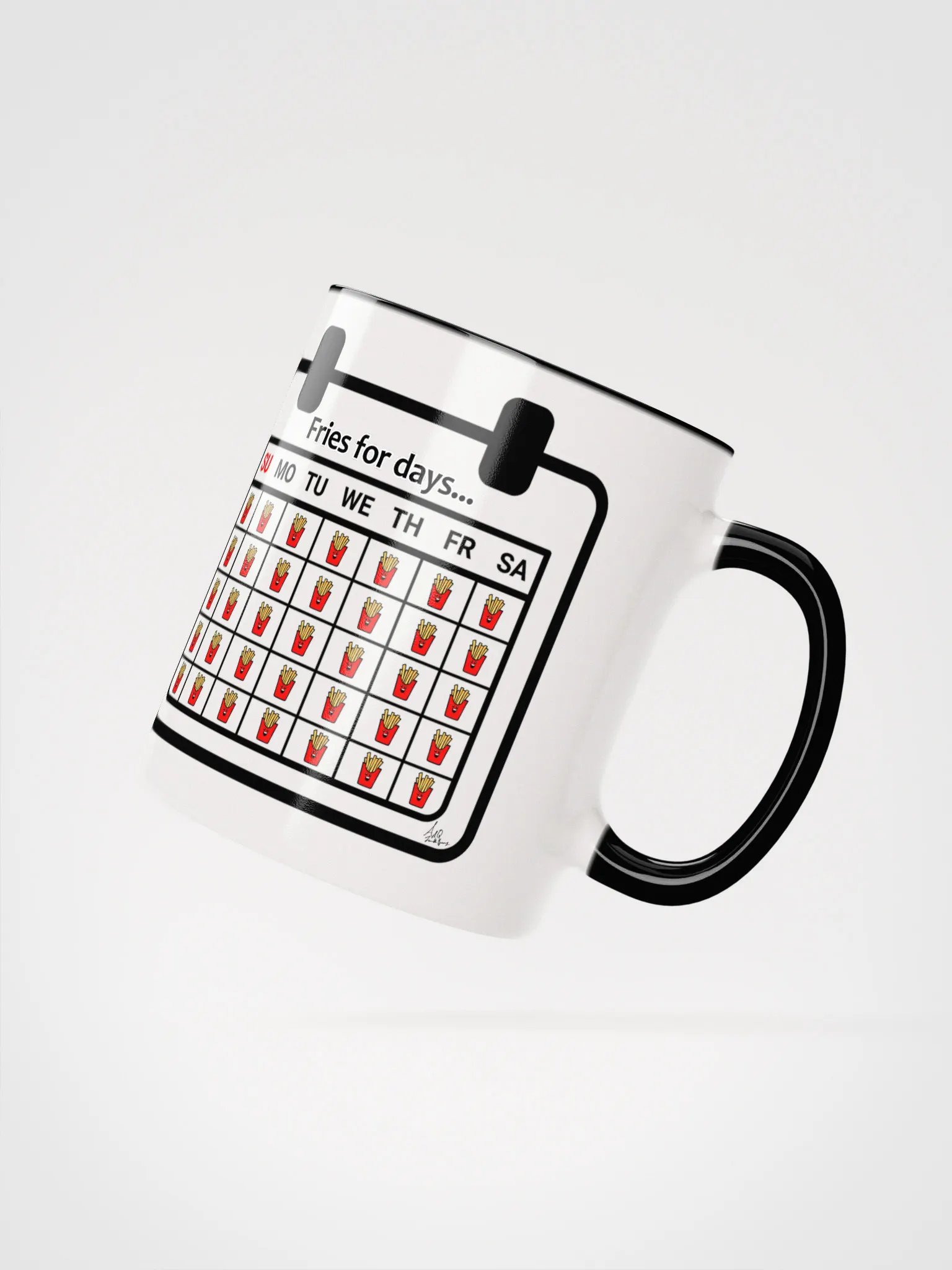 Fries for days... COLORED MUG product image (20)