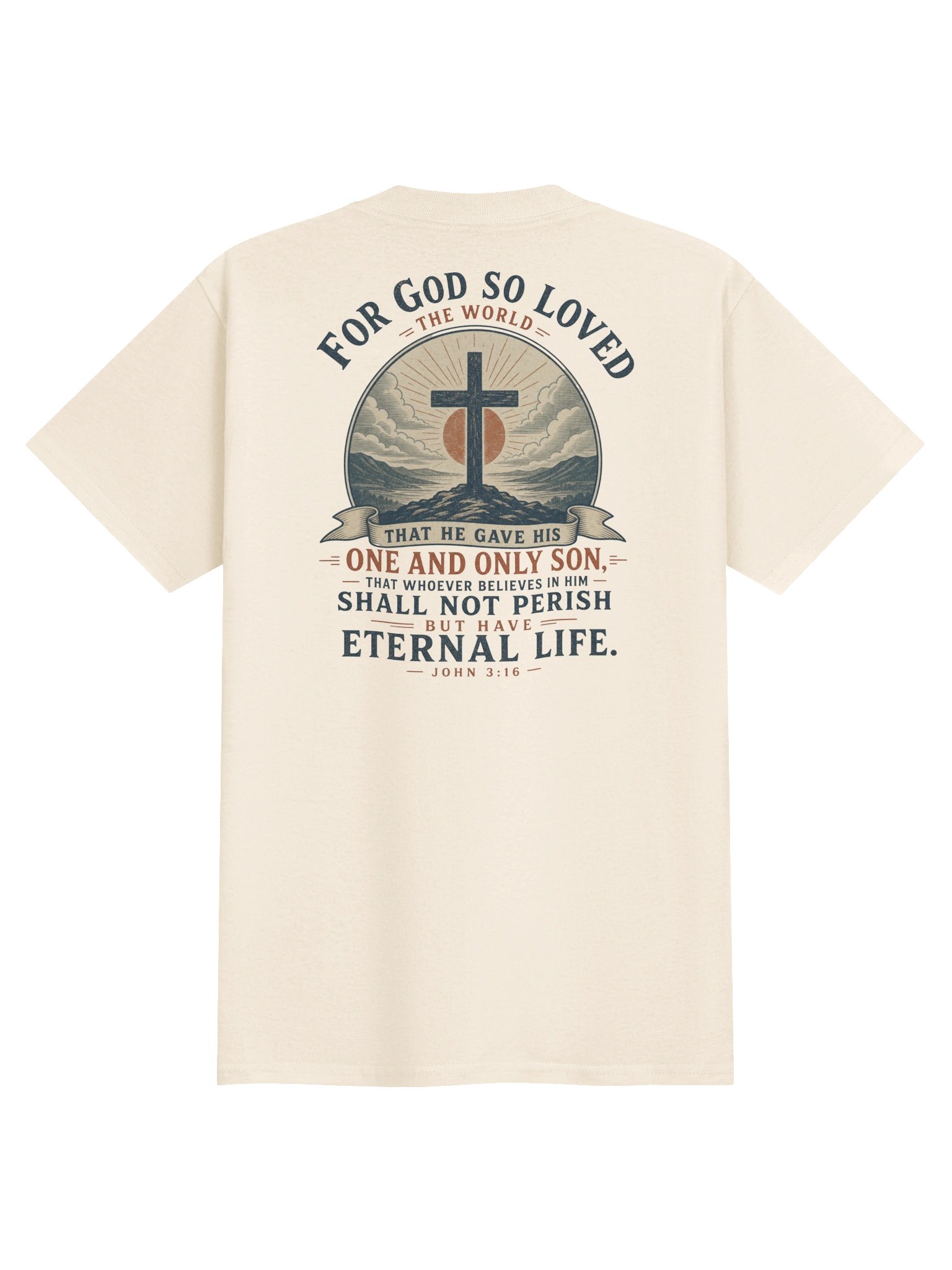 John 3:16 Cross Mountain Youth T-Shirt product image (1)