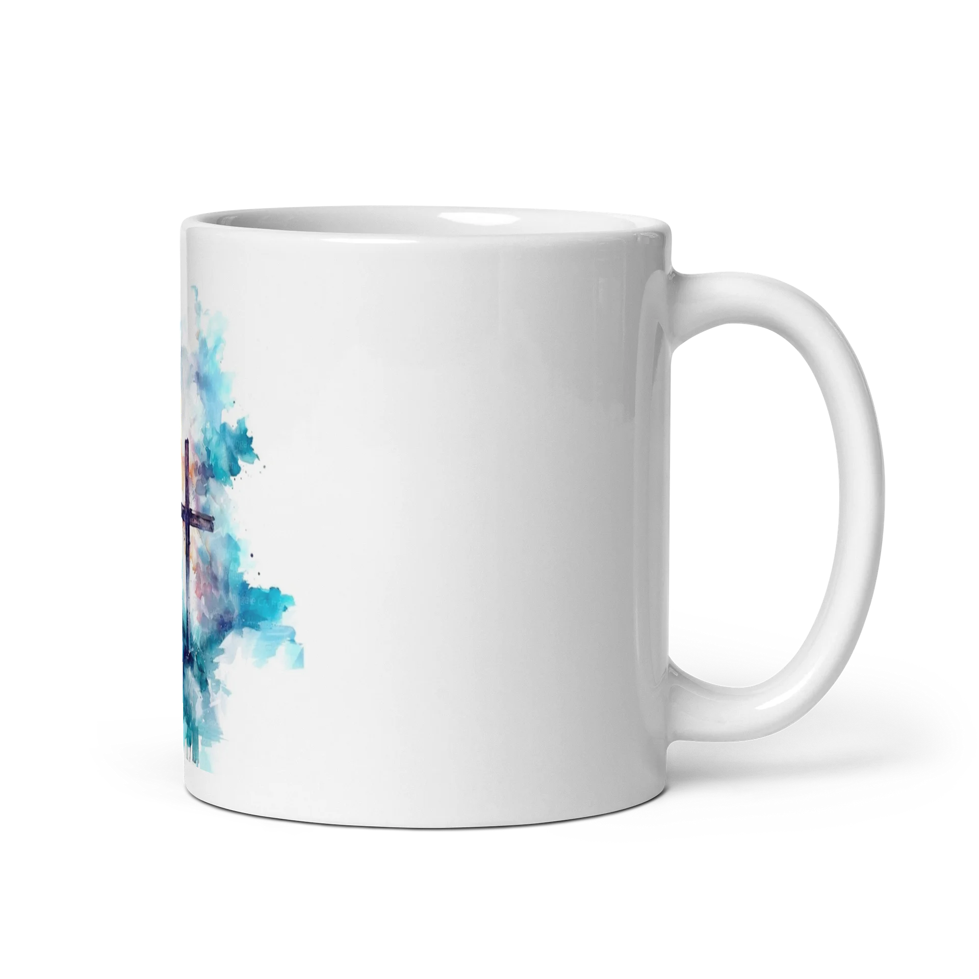Watercolor Cross Mug product image (1)
