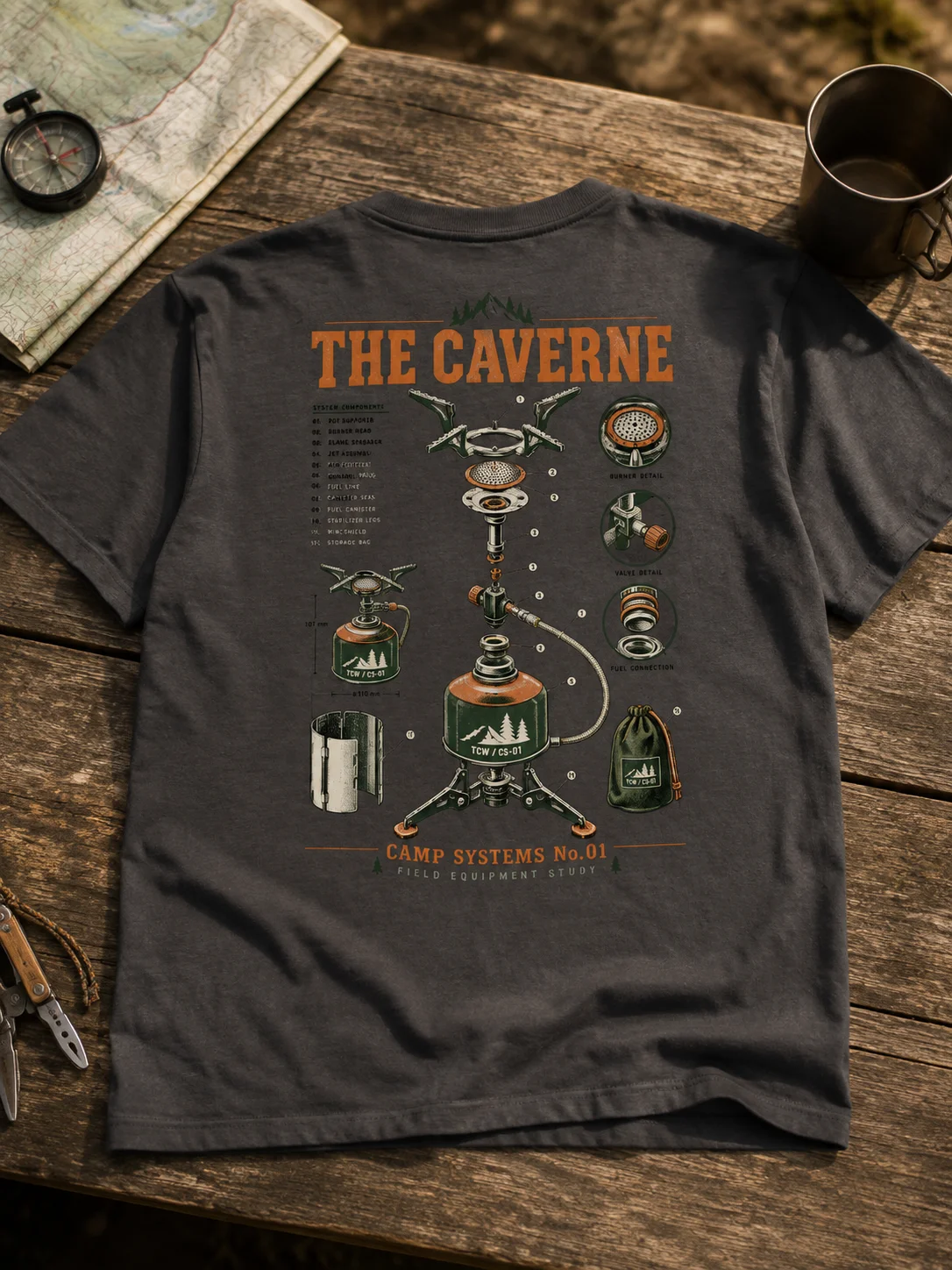 Camp Systems No. 01 — Heavyweight Tee product image (4)