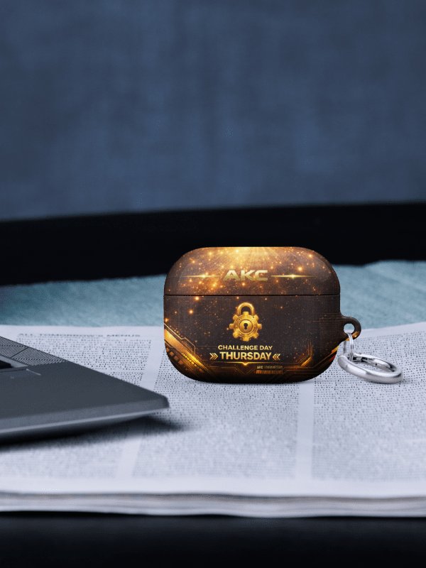 • AKC // Challenge Day Thursday AirPods® Case (Gen 3 / Pro Gen 1 / Pro Gen 2) | Arkfall Kitty Collective product image (8)