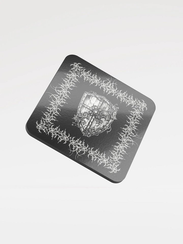 Blackened Shield Coaster product image (2)
