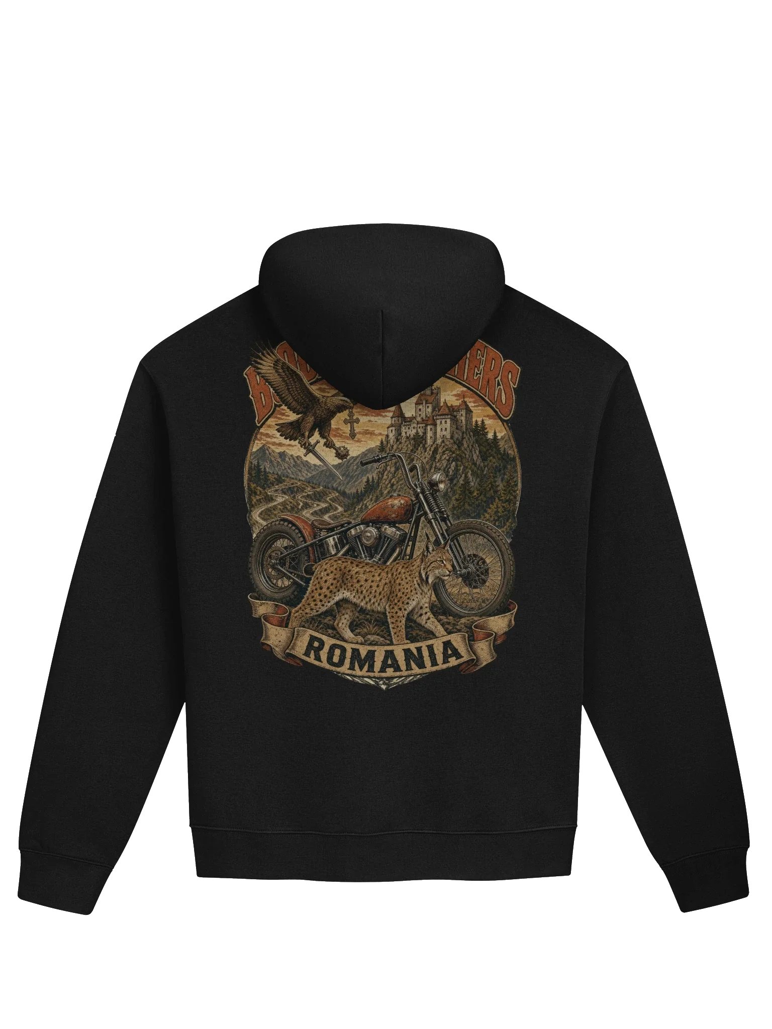Bobber Brothers - Romania Hoodie