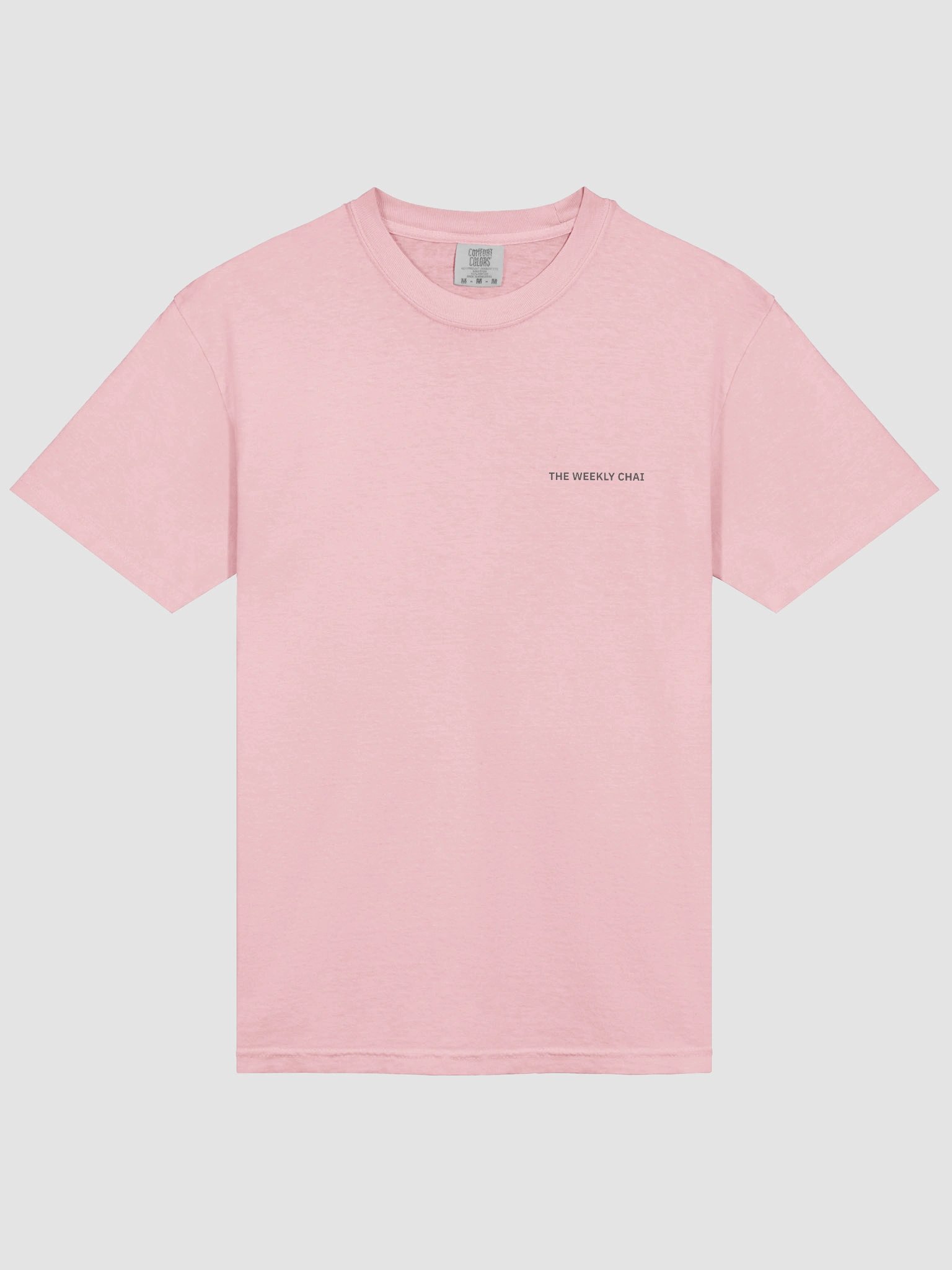 The Weekly Chai Vibes Tee - Pink product image (3)