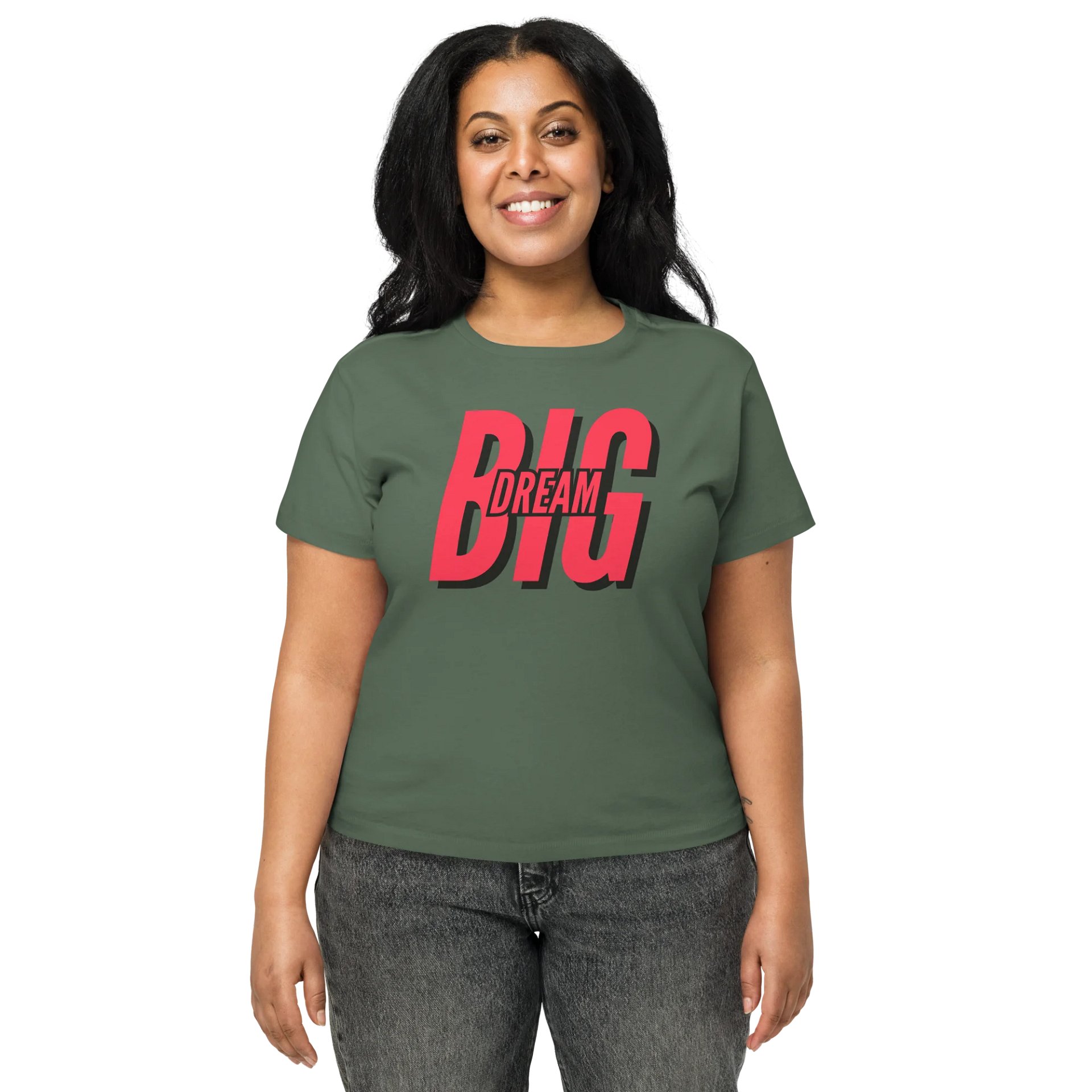 “Dream Big” Tee – Women’s High-Waisted Fit product image (17)