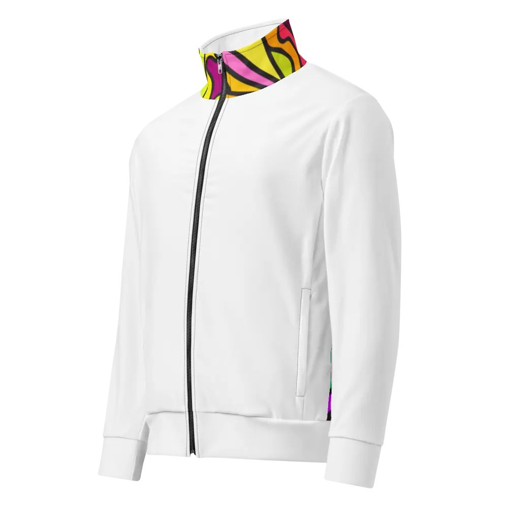 Energize Unisex Swirl Track Jacket – Wave at Sunset product image (2)