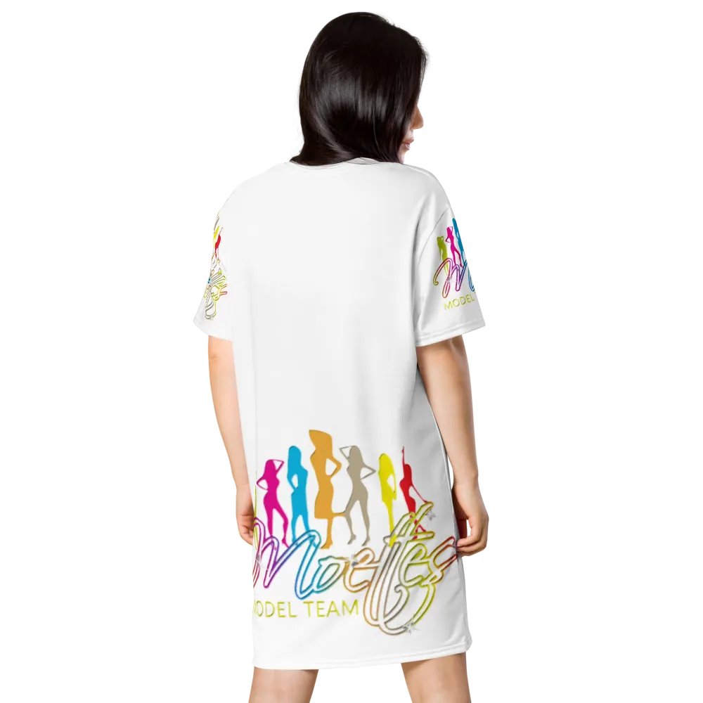 MOETTES PASSION WHT T SHIRT DRESS product image (2)