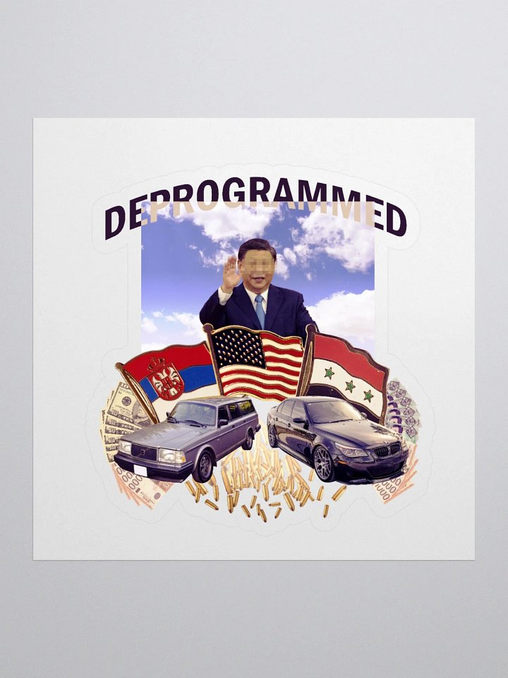Deprogram Unhinged - Sticker product image (1)