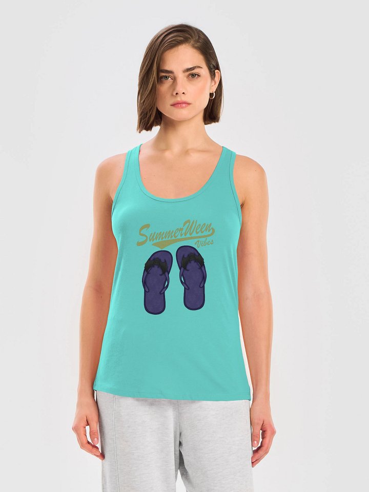 SummerWeen FlipFlops Ladies Tank product image (2)