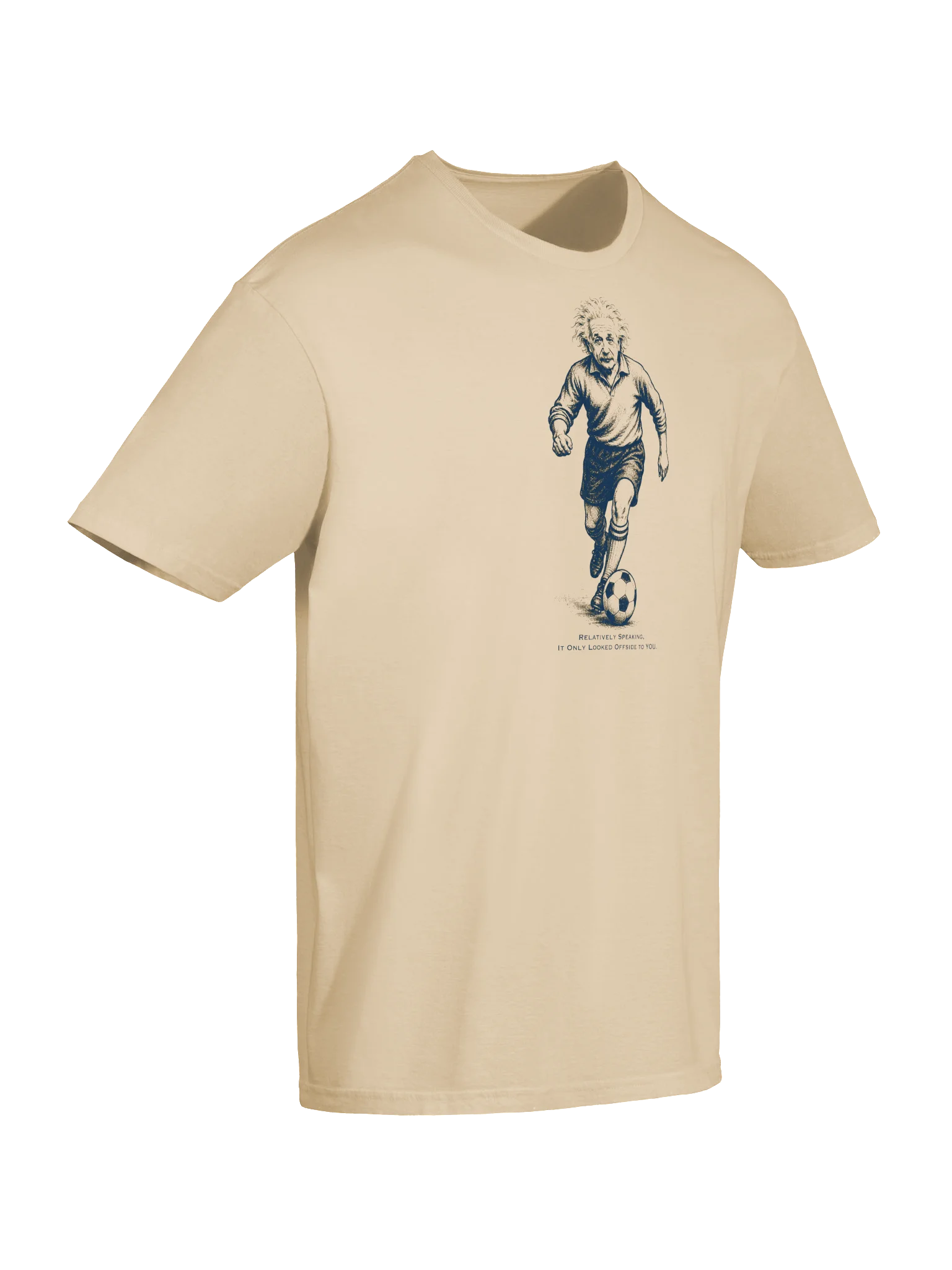 Albert Einstein Relativity Soccer Tee product image (6)