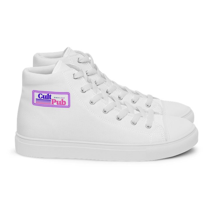 Mens - Cult Pub Classic White High-Tops product image (2)