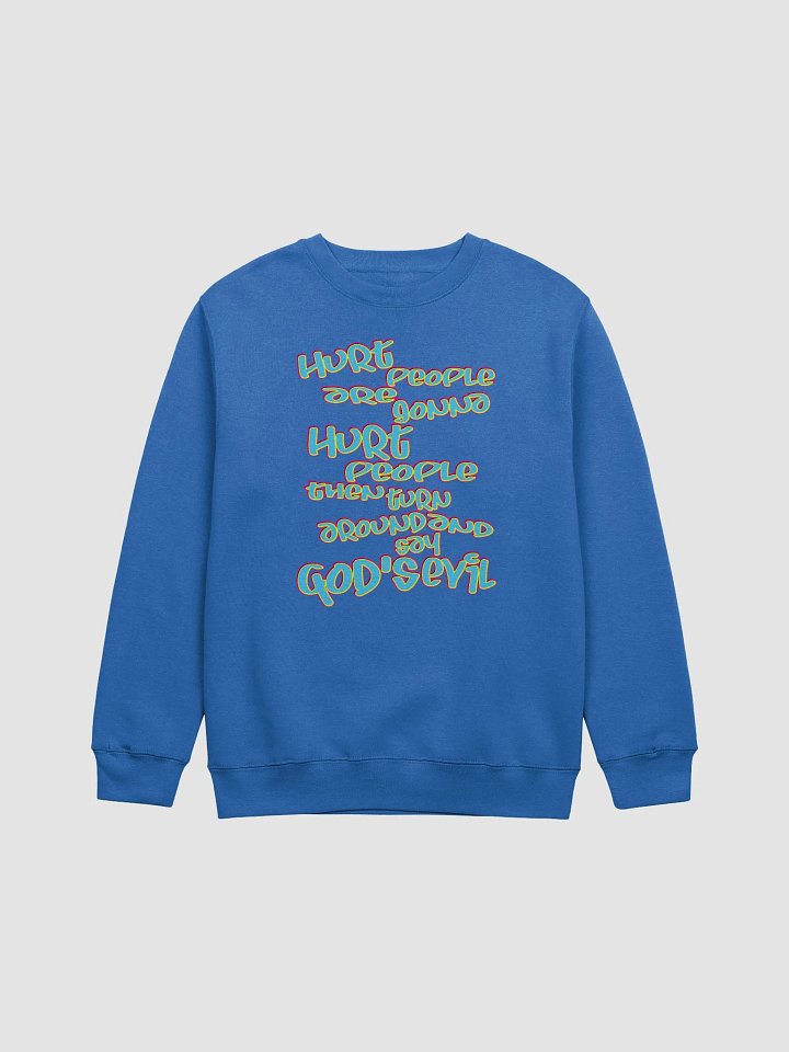 Hurt People - Blue Graffiti - Lane Seven Premium Crewneck Sweatshirt product image (2)