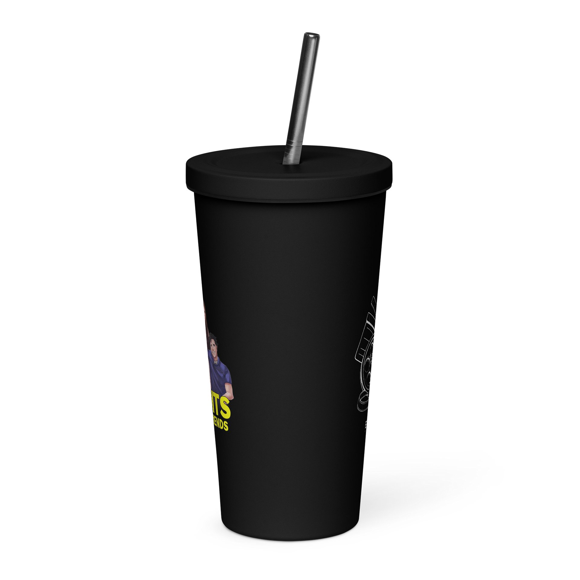 Credits Among Friends - Insulated Tumbler with a Straw product image (3)