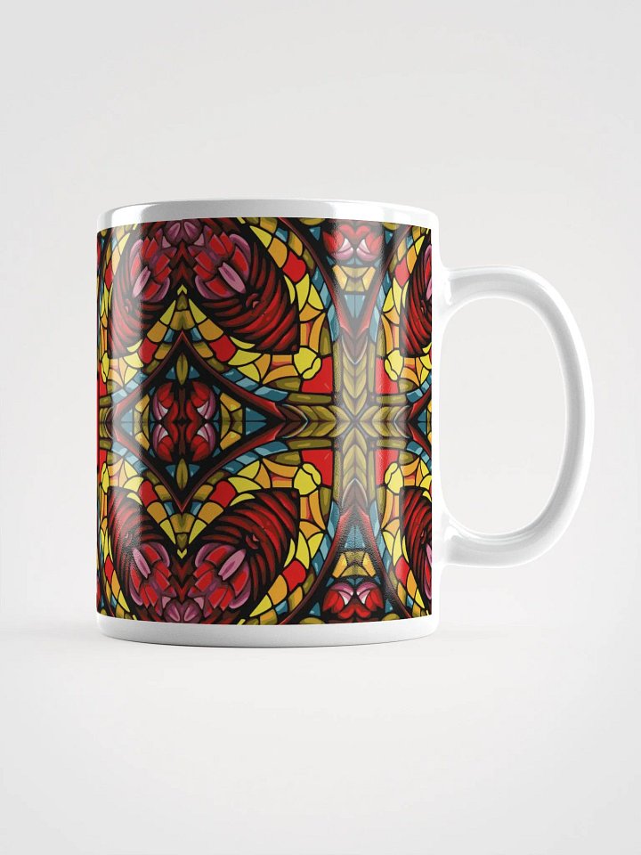 8T Sips Mosaic White Glossy Mug product image (1)