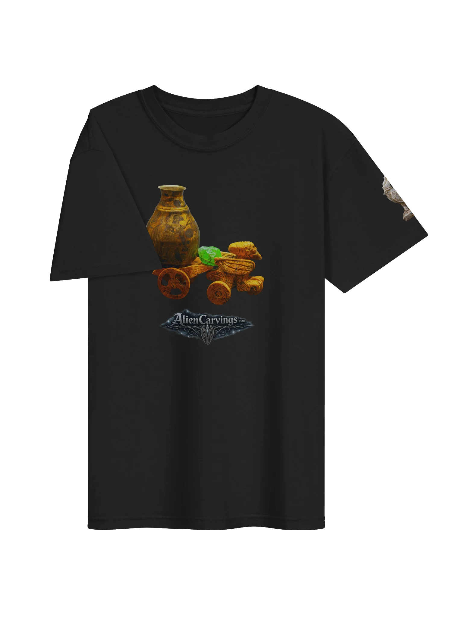 Aliencarvings.com Anunnaki Griffon Chariot T-Shirt product image (3)