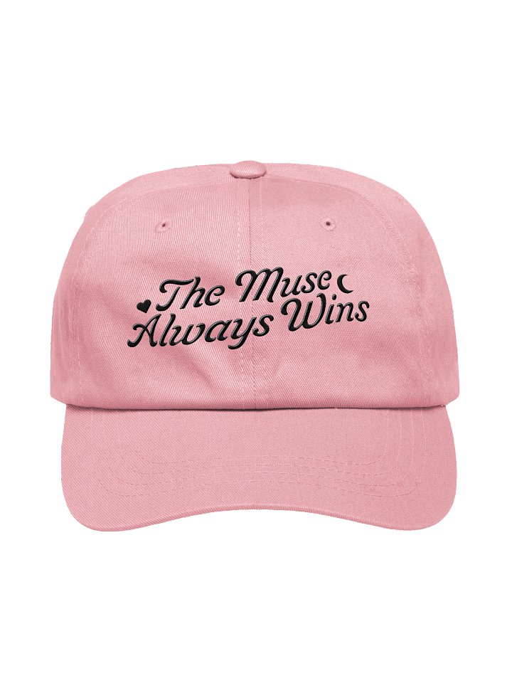 The Muse Always Wins Black Logo Classic Dad Hat product image (5)