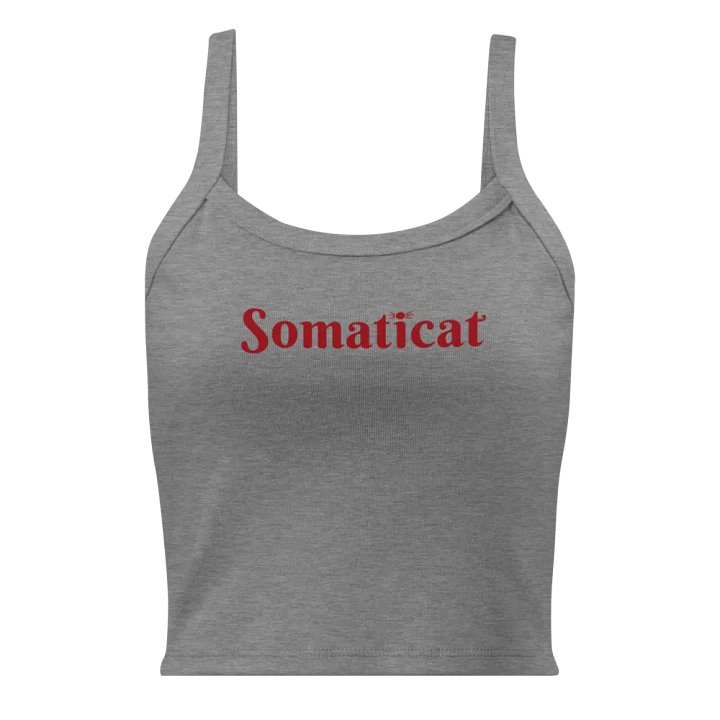 Somaticat Women's Micro-Rib Tank Top product image (1)