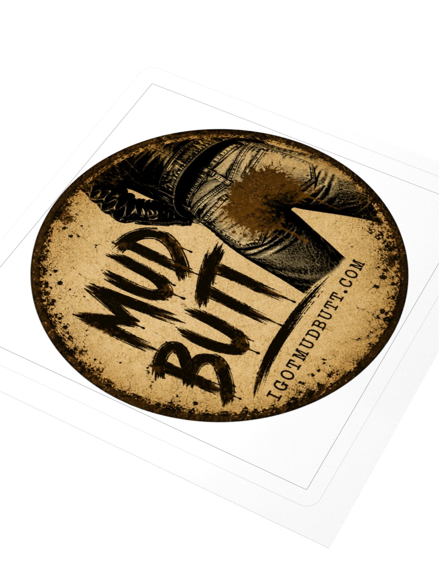 "Mud Butt" Sticker product image (9)