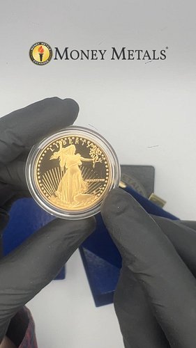 Unboxing a 1988 Proof Gold American Eagle, a one-ounce U.S. gold coin struck in 22-karat gold with a brilliant proof finish. ...