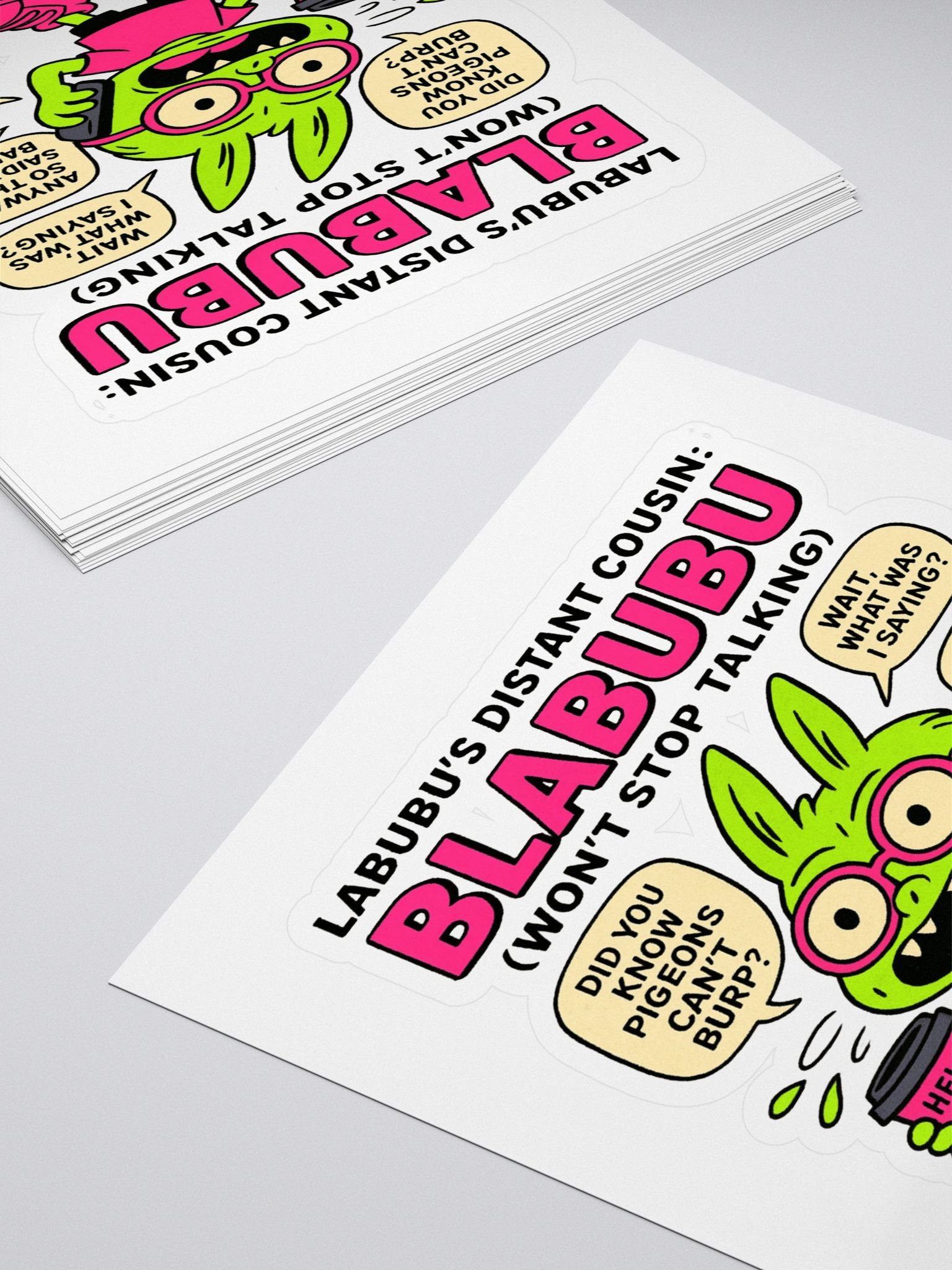 “Labubu’s distant cousin: Blabubu (won’t stop talking)” product image (4)