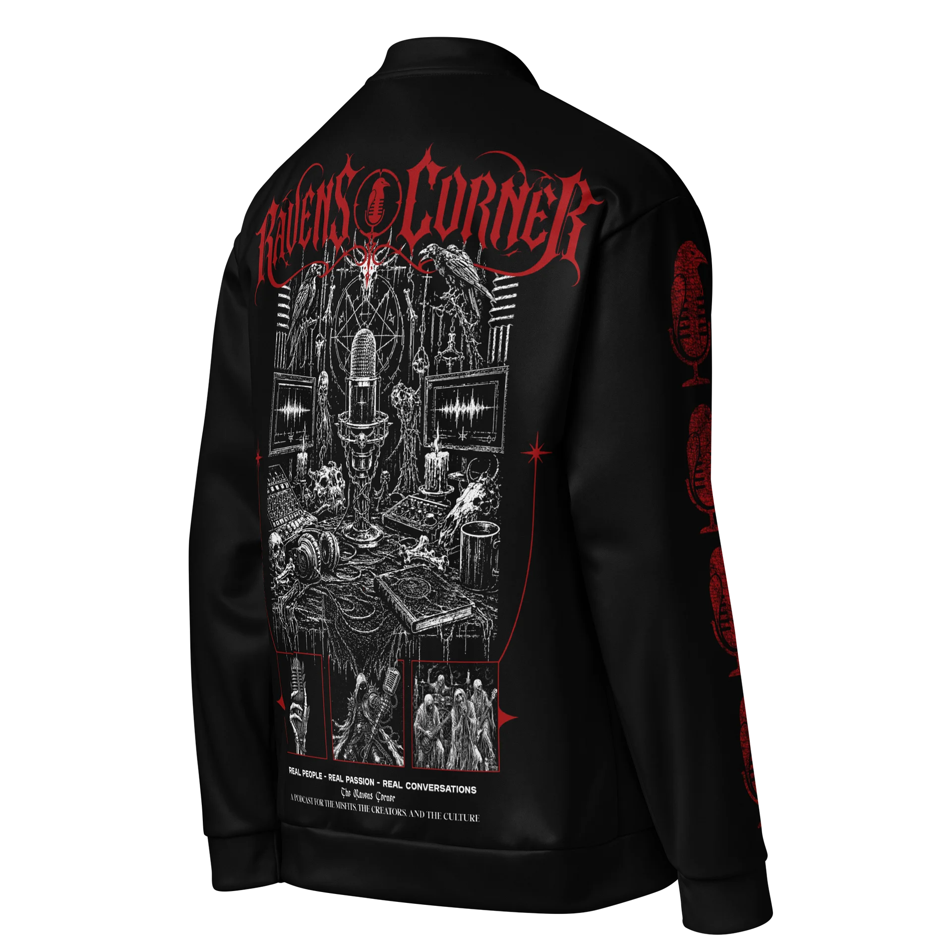 The Ravens Corner Bomber Jacket product image (4)