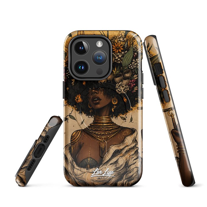 Crowned in Gold MagSafe tough case for iPhone product image (1)