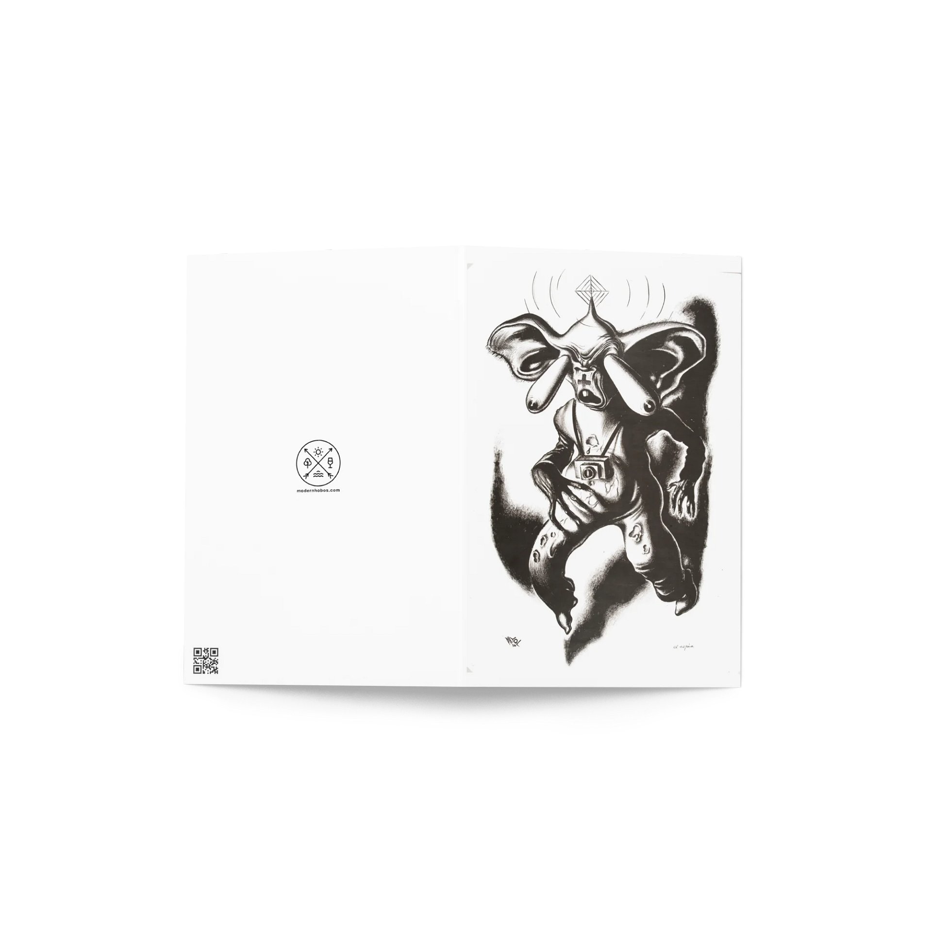 The Spy Blank Greeting Card product image (3)