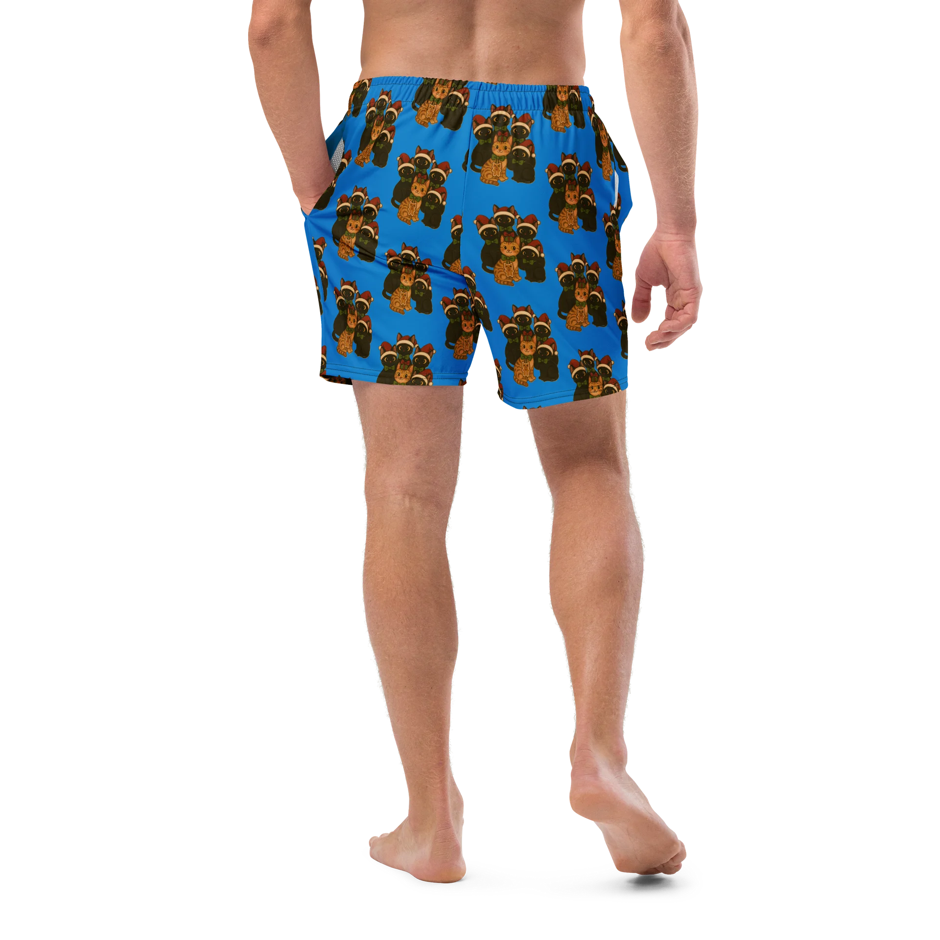 Cat brigade winter Swim Trunks product image (10)