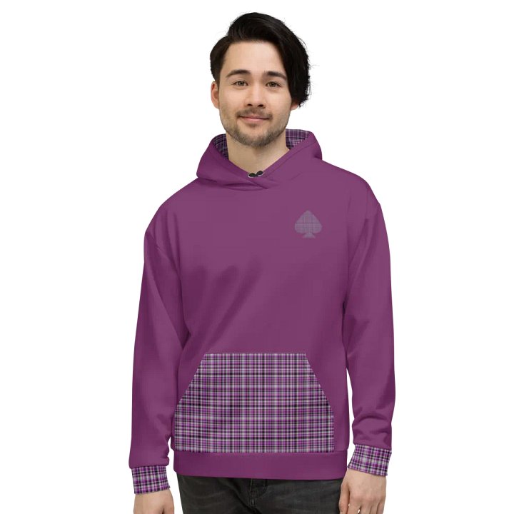 Purple Ace Hoodie product image (2)