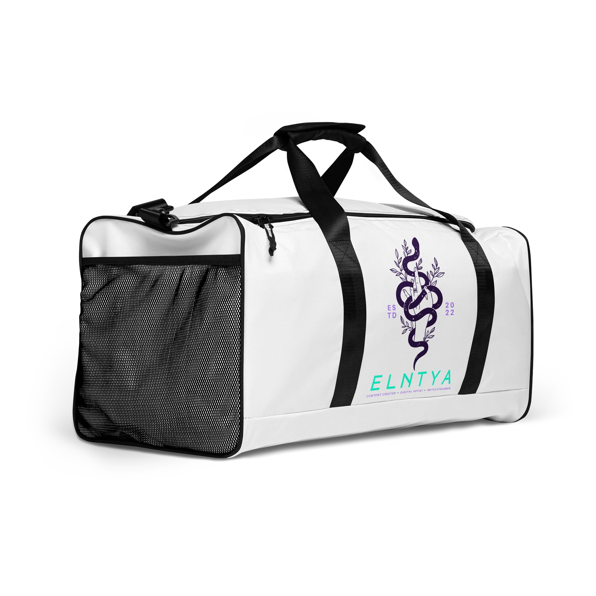 El Snek Logo Good Vibes Duffle Bag product image (2)