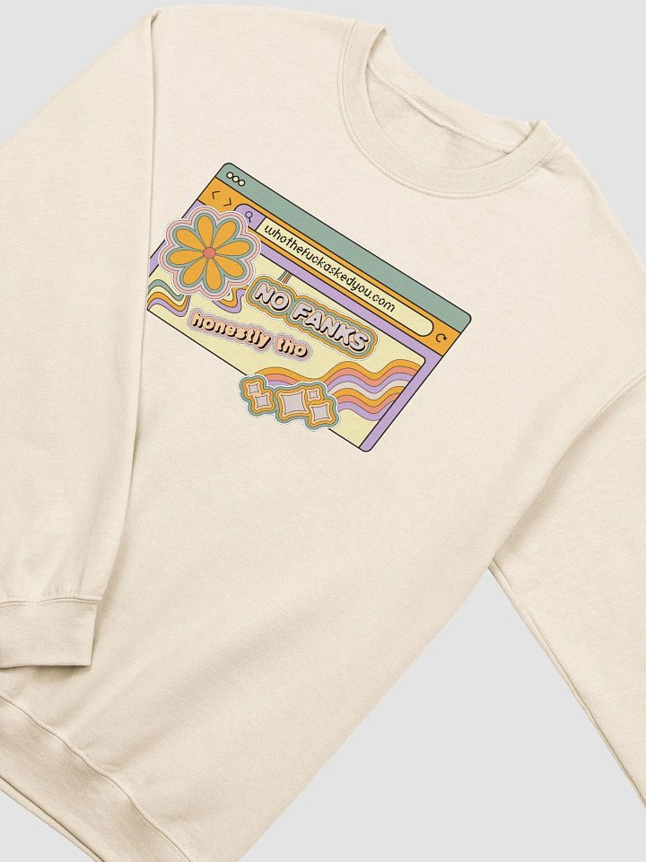 WHOTFASKEDYOU.COM classic sweatshirt product image (30)