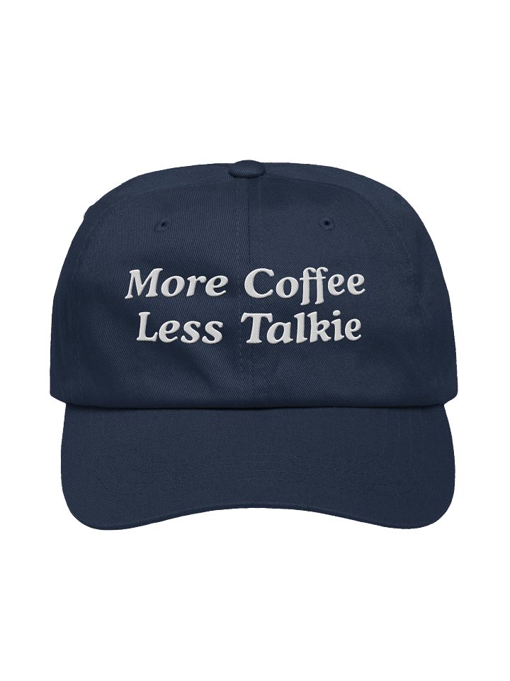 More Coffee Less Talkie Hat product image (6)