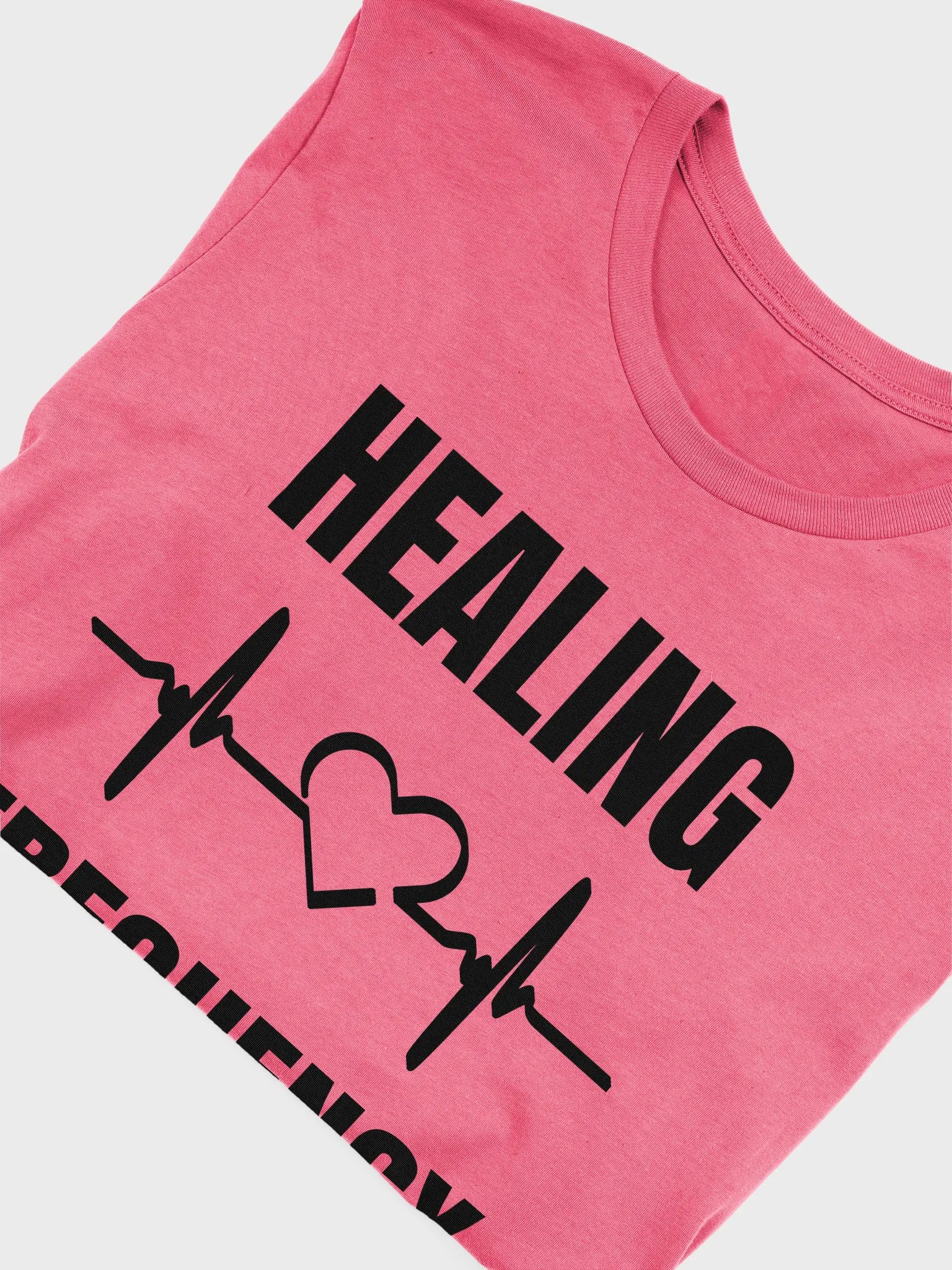 heartbeat, healing, frequency Super Soft Tee product image (49)
