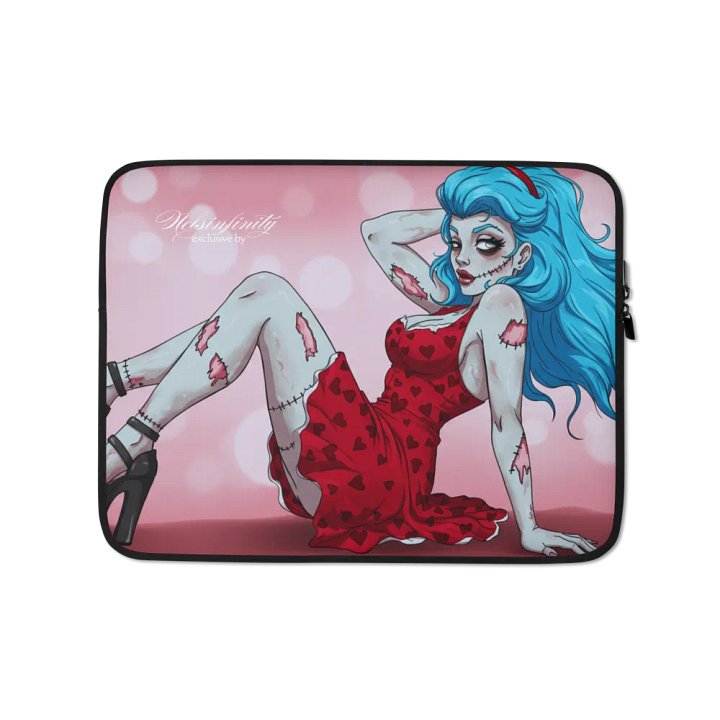 V4 Zombie Pinup Laptop Sleeve product image (1)