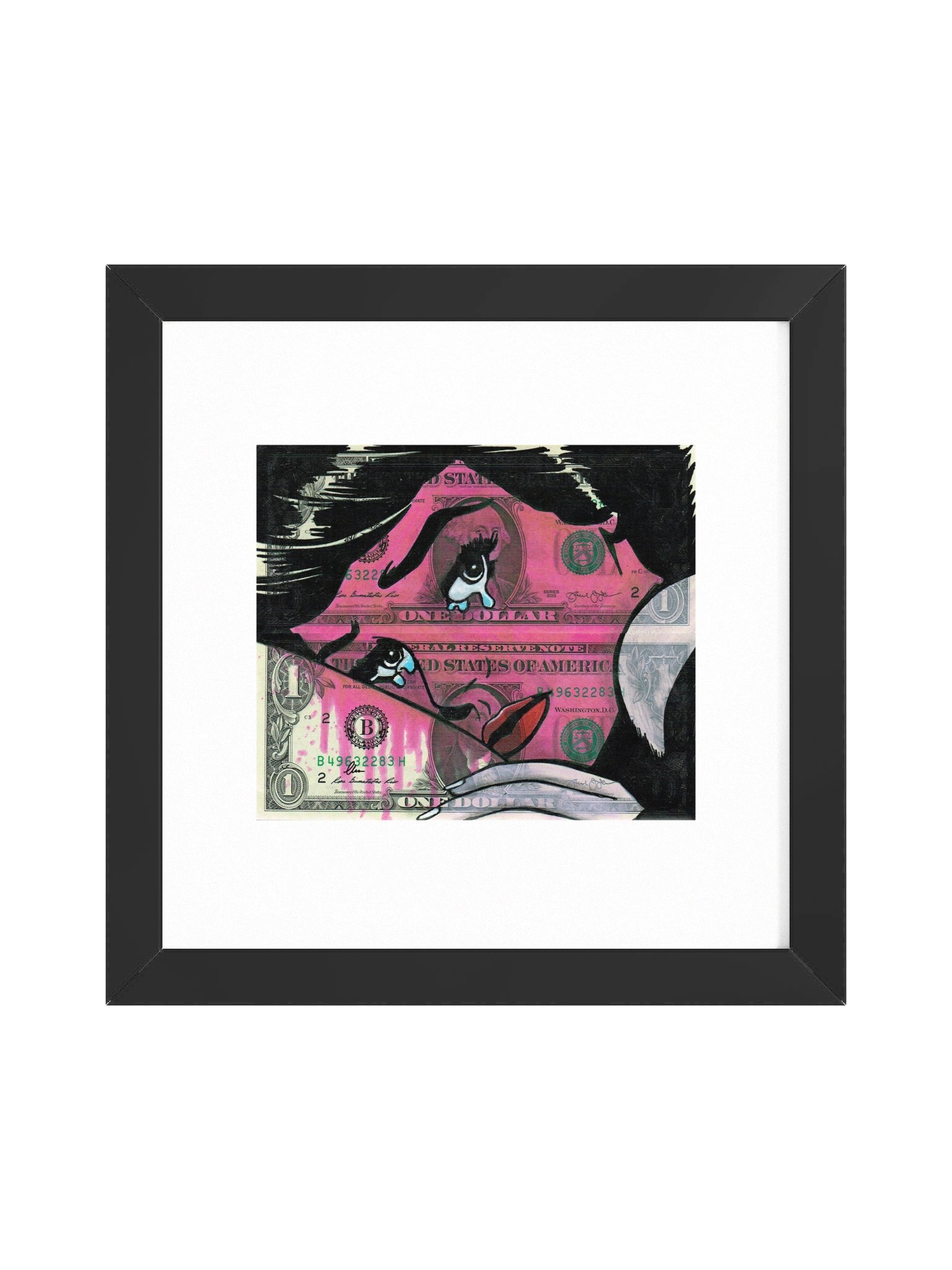 Don't cry framed print product image (5)