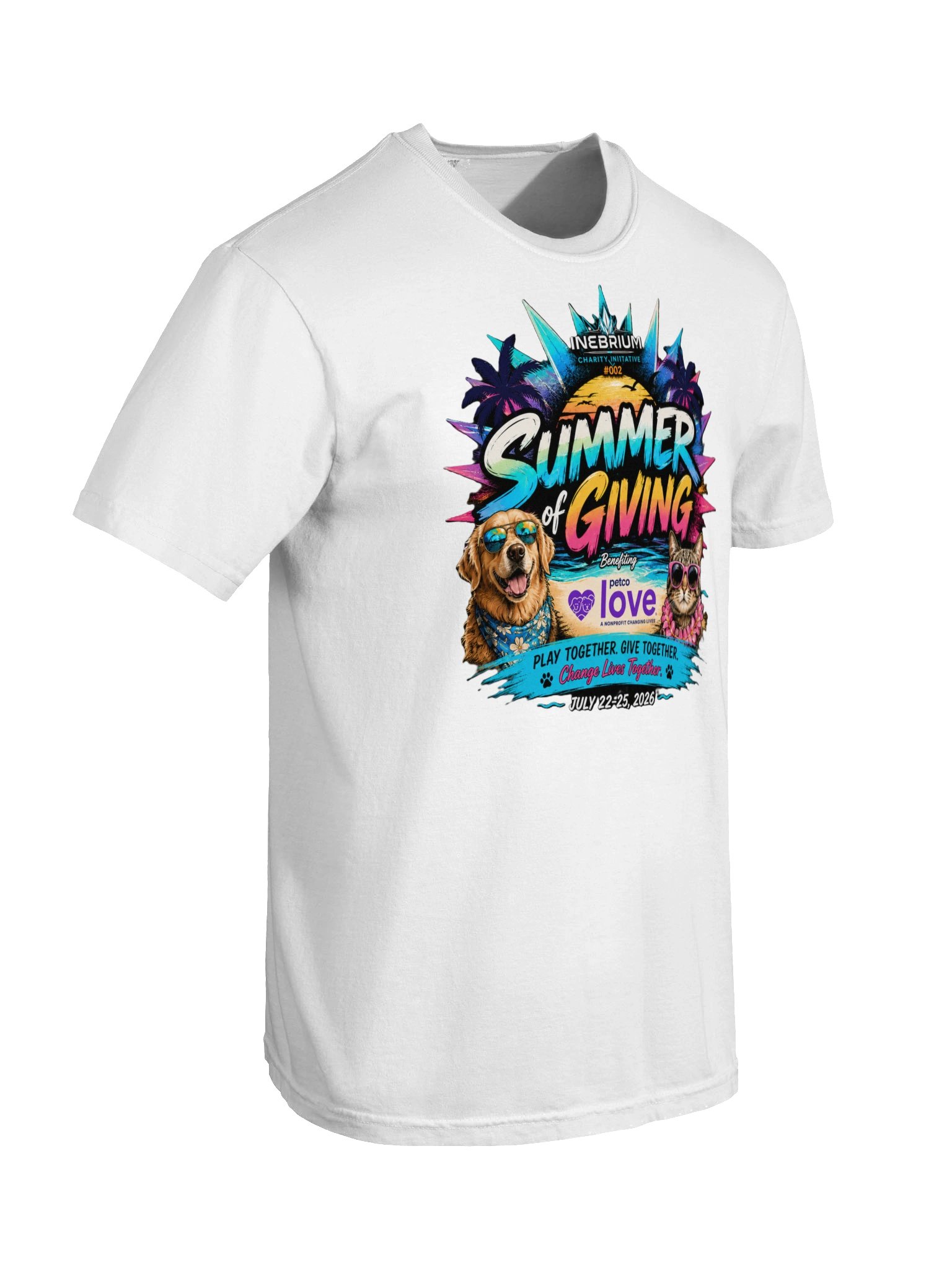 Summer of Giving Retro Charity Tee product image (6)