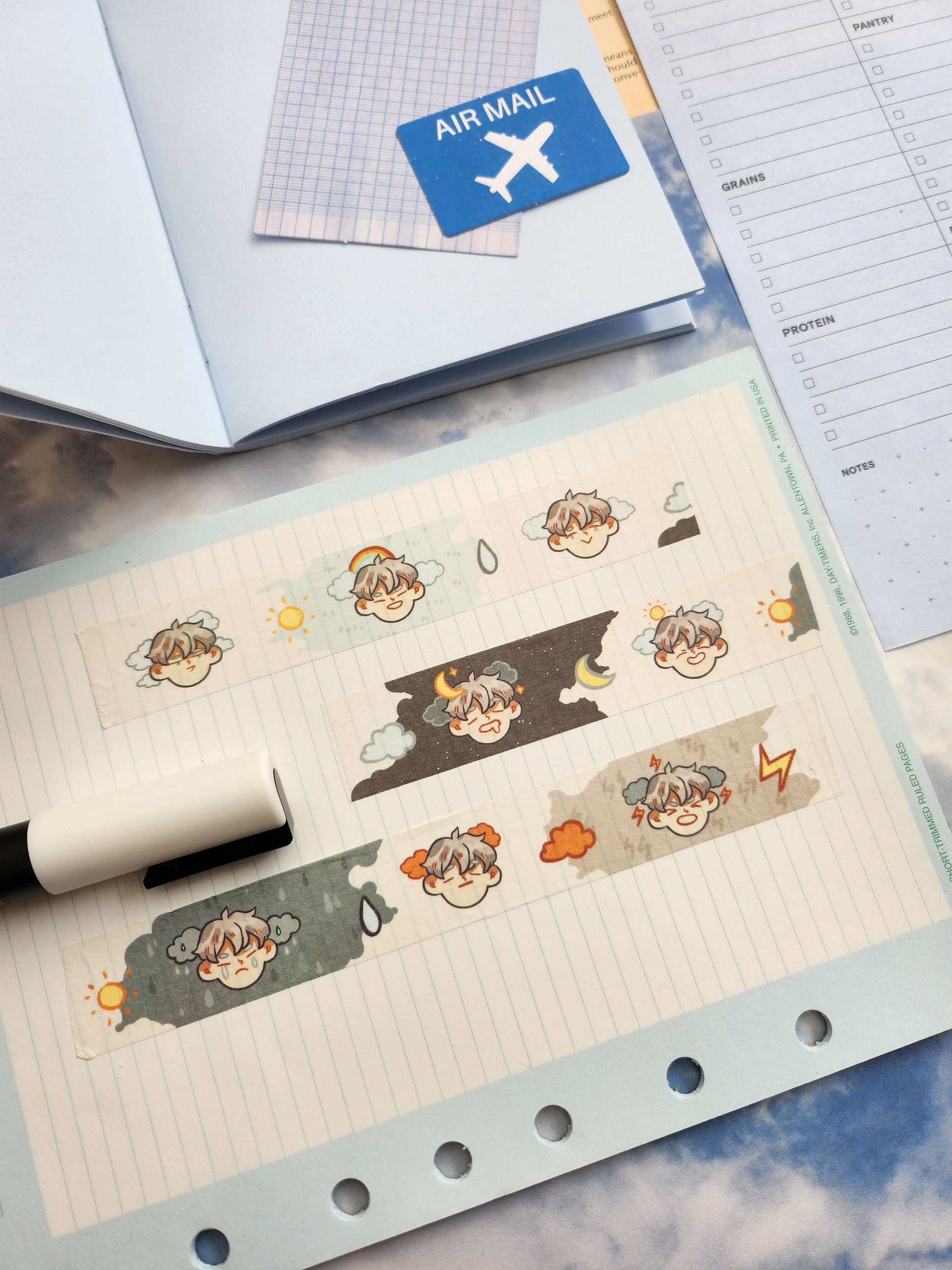 🟡Cloud Boy // 2019 Washi Tape // ⚠️ LAST CHANCE SALE product image (1)