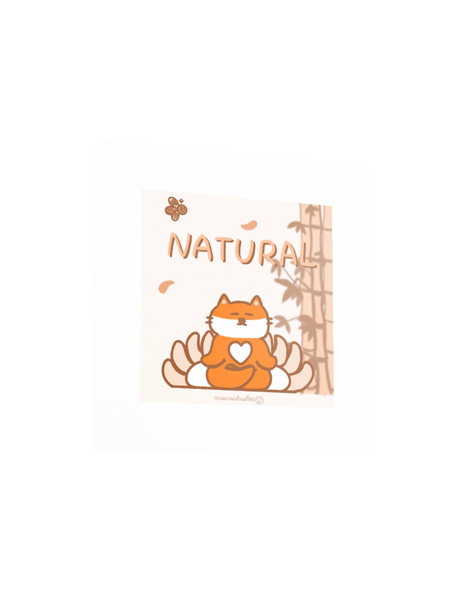 Natural (Zen) Print - featuring Huzi product image (5)